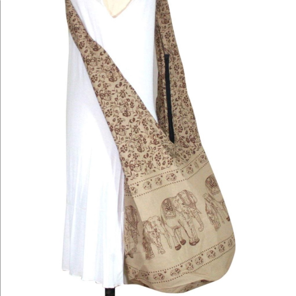 Boho Elephant Crossbody